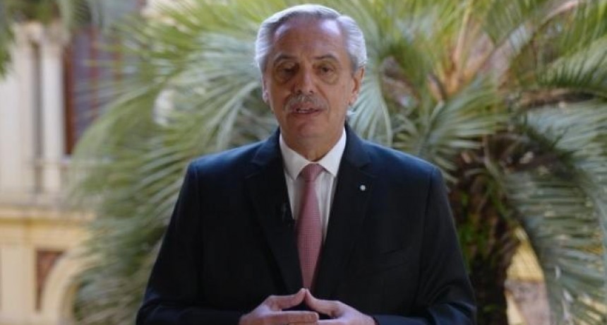 El presidente Alberto Fernández envió su mensaje a todos los argentinos en el Día de la Independencia