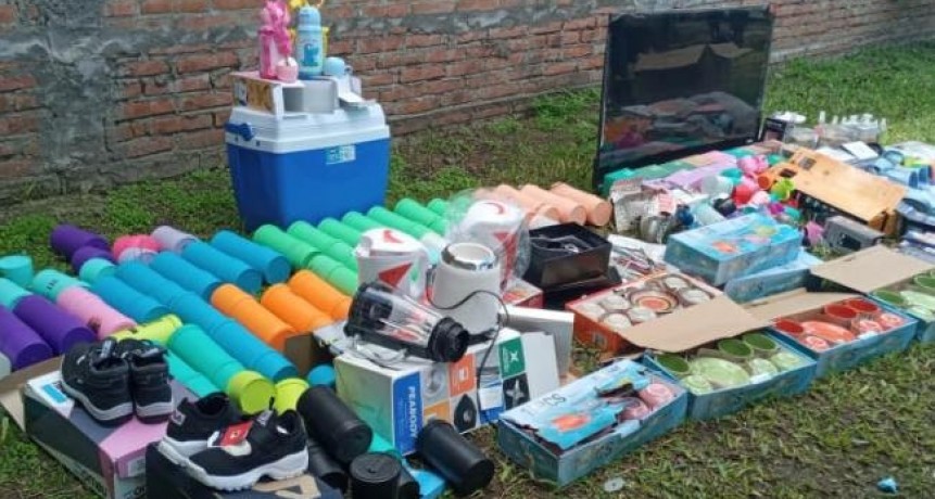 Secuestran más de 100 productos de bazar y electrodomésticos sin justificación de compra