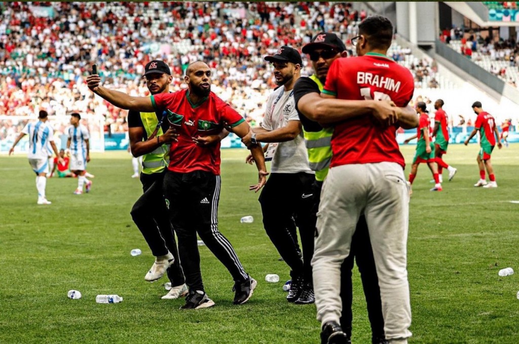 FIFA investiga los incidentes en el partido de Argentina y Marruecos en los JJ.OO