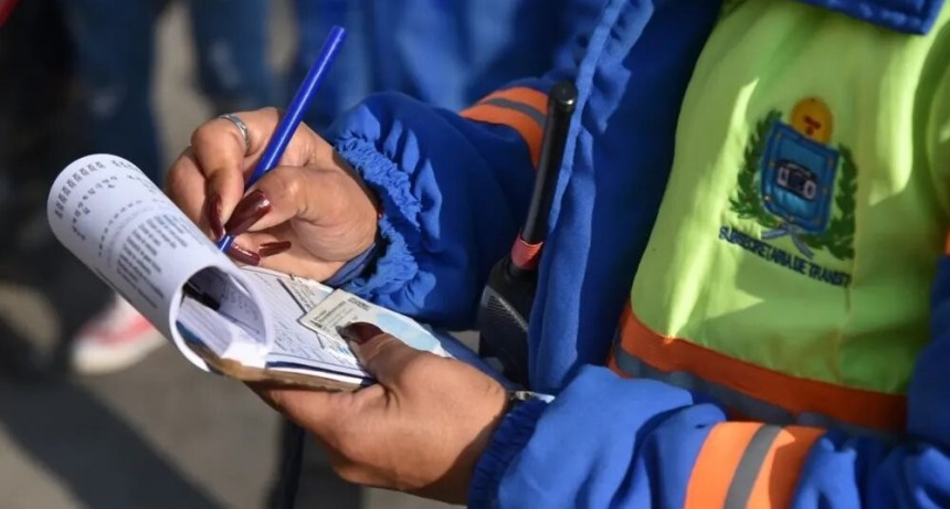 Tránsito labró más de 2000 actas de infracción en las últimas dos semanas de junio