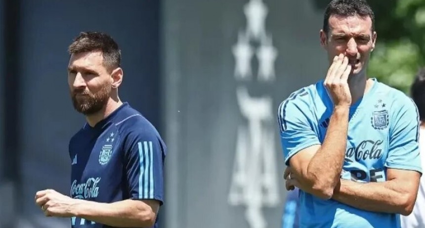 Las alternativas que piensa Scaloni si Messi no juega ante Ecuador