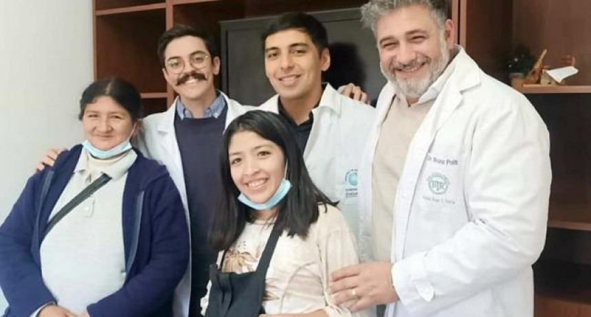 Mediante una cirugía compleja que duró 9 horas se logró salvar la vida de Andrea