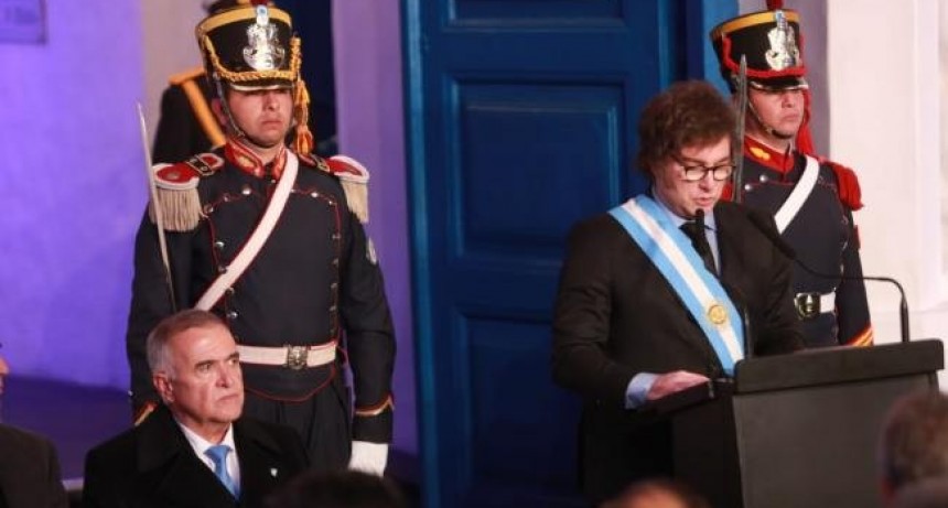 Desde Casa Histórica, Milei llamó a reconstruir las bases de la Argentina