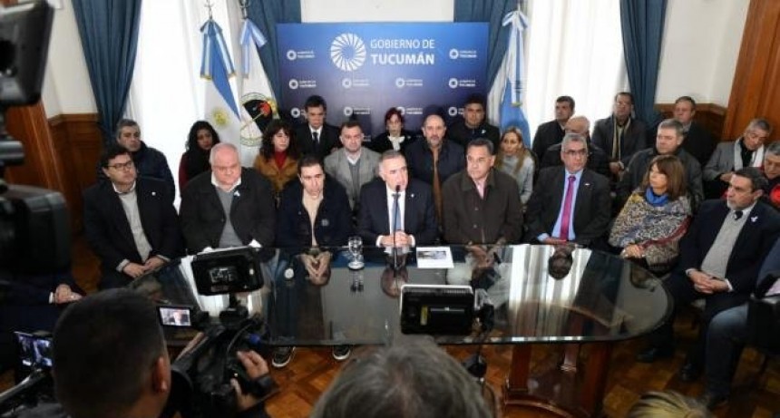 “Le pedimos a la oposición que tenga la misma actitud que tuvimos con el Gobierno nacional”