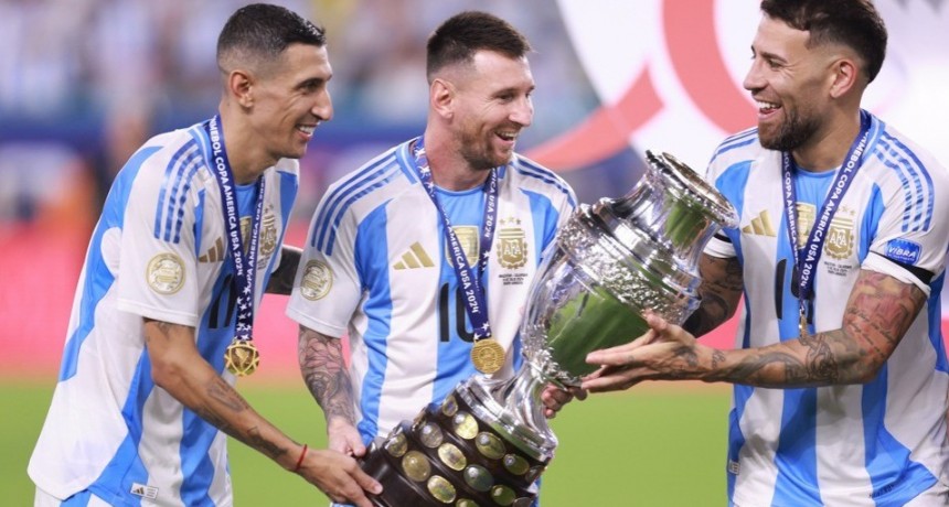 La Selección argentina levantó su decimosexta Copa América