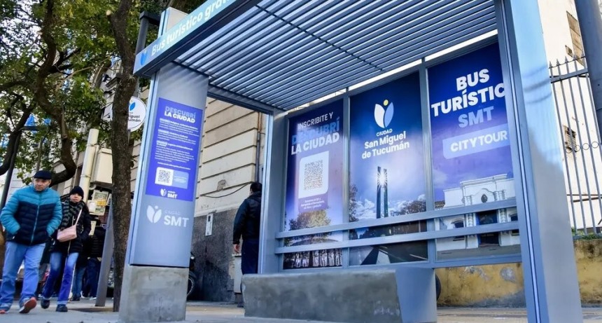 Refuerzan el servicio del Bus Turístico SMT con una nueva parada completamente equipada