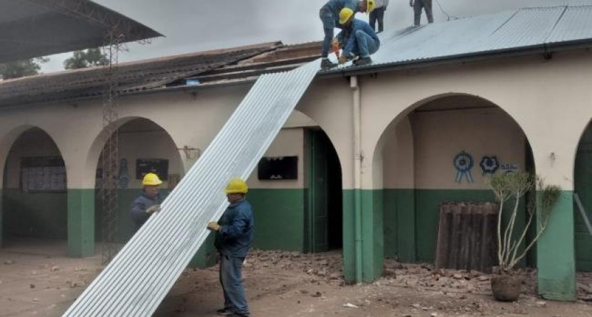 Volvieron las clases con escuelas renovadas y obras en ejecución
