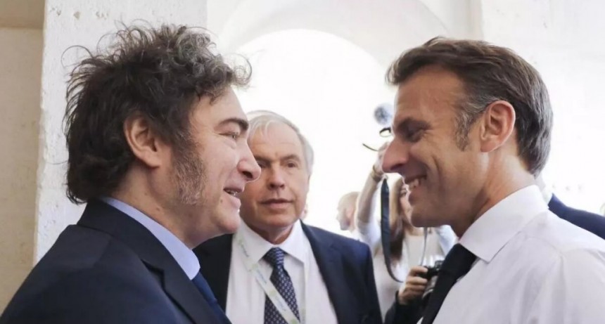 Milei visita París para reunirse con Macron y participar de la apertura de los Juegos Olímpicos