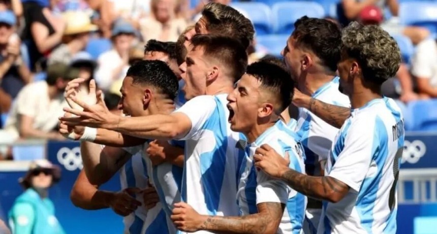 Argentina le ganó a Irak y apuesta a pasar de fase en los Juegos Olímpicos