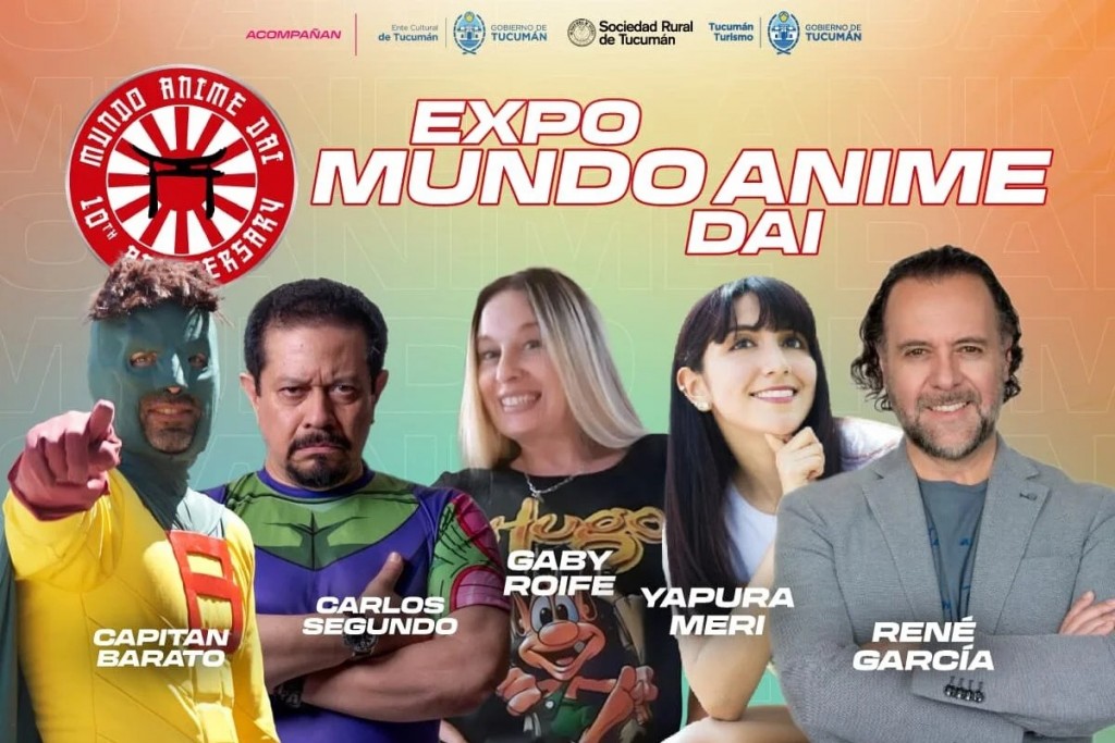 Mundo Anime celebra 10 años con edición récord en Tucumán