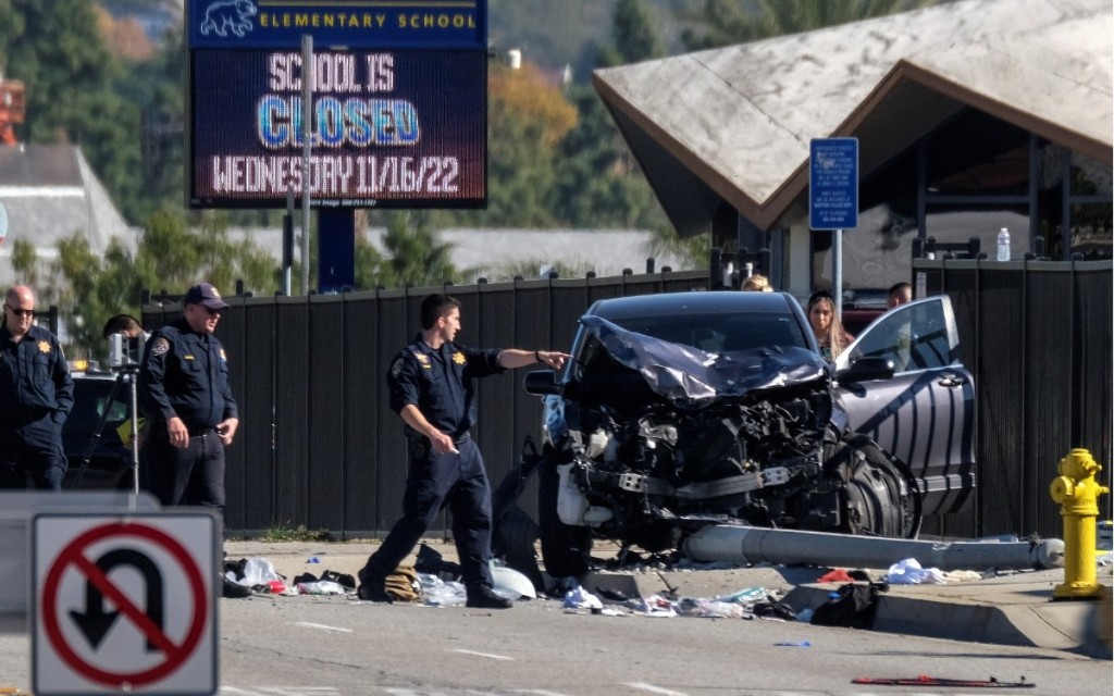 Caos en Los Ángeles: 28 heridos por arrollamiento múltiple