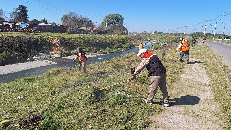 Refuerzan la limpieza del Canal Sur ante temporada de lluvias