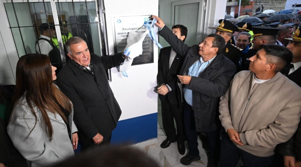 Jaldo inauguró obras de infraestructura en Banda del Río Salí