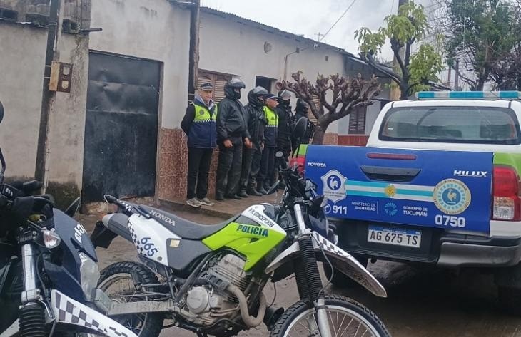Allanamientos en Aguilares: recuperan mercadería robada y detienen a sospechosos