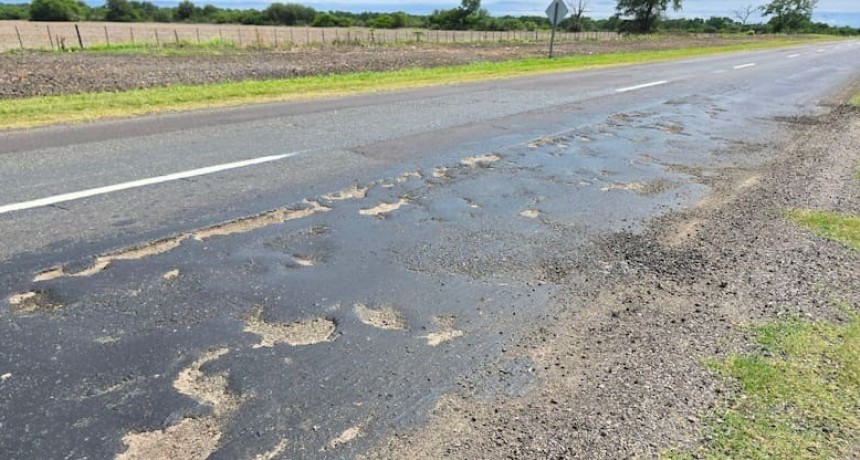 Tucumán lidera el ranking de rutas nacionales en mal estado
