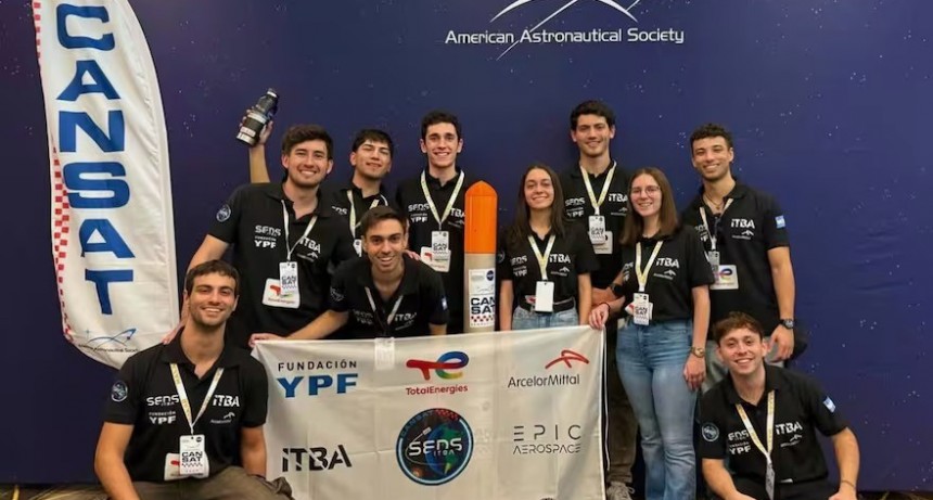 Milei recibe a estudiantes del ITBA campeones en competencia de la NASA