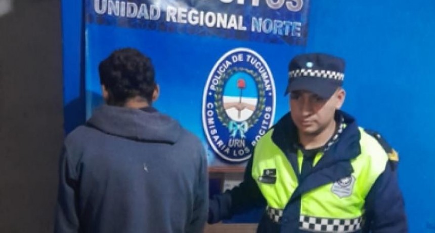Capturan a presunto ladrón gracias a testigo clave