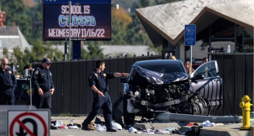 Caos en Los Ángeles: 28 heridos por arrollamiento múltiple