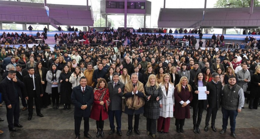 Jaldo, Acevedo y Chahla lideraron el encuentro de centros de estudiantes de Tucumán