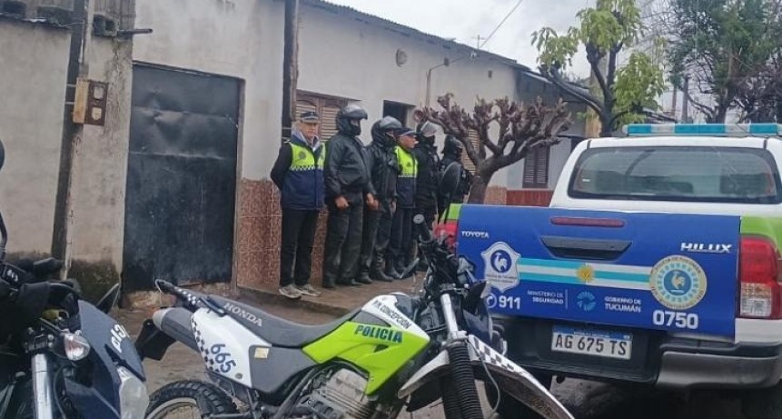 Allanamientos en Aguilares: recuperan mercadería robada y detienen a sospechosos
