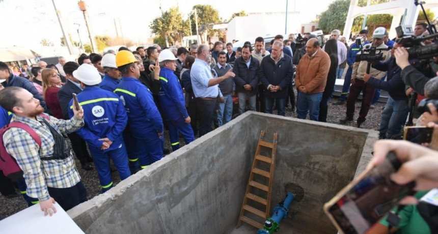 Trancas estrena pozo y móvil para garantizar agua segura