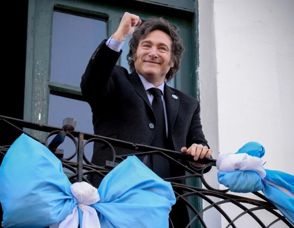 El festejo de Javier Milei en redes por la final del Mundial: &ldquo;Vamos Argentina, carajo&rdquo;