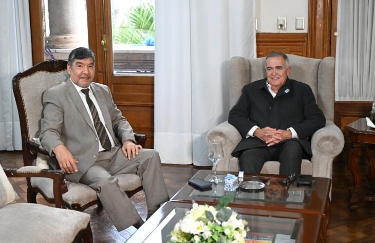Jaldo y Acevedo analizaron la agenda de gesti&oacute;n en Casa de Gobierno