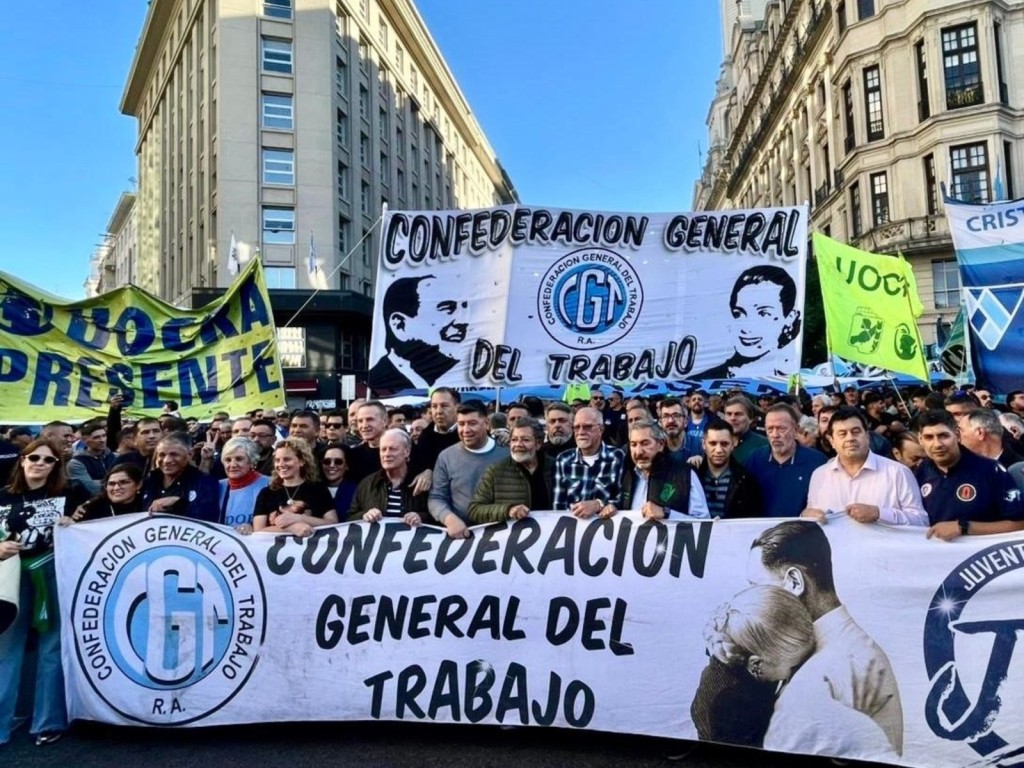 La CGT pone en marcha una agenda de protestas contra Milei y prepara el camino hacia un paro general