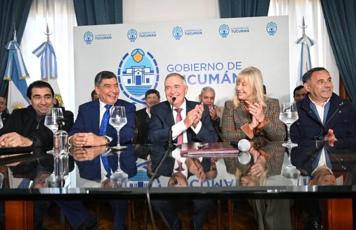 "Estoy muy bien y hoy ya estoy trabajando junto al pueblo tucumano"