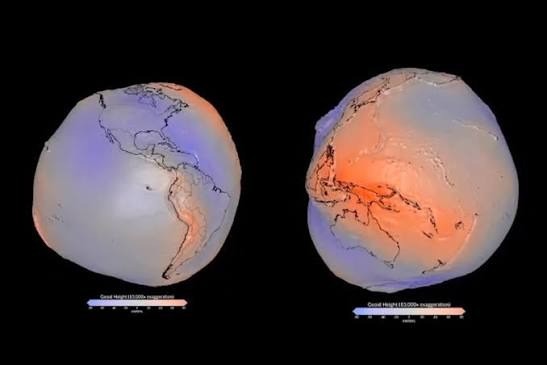 As&iacute; es la verdadera forma de la Tierra: la NASA difundi&oacute; una in&eacute;dita visualizaci&oacute;n 3D del geoide