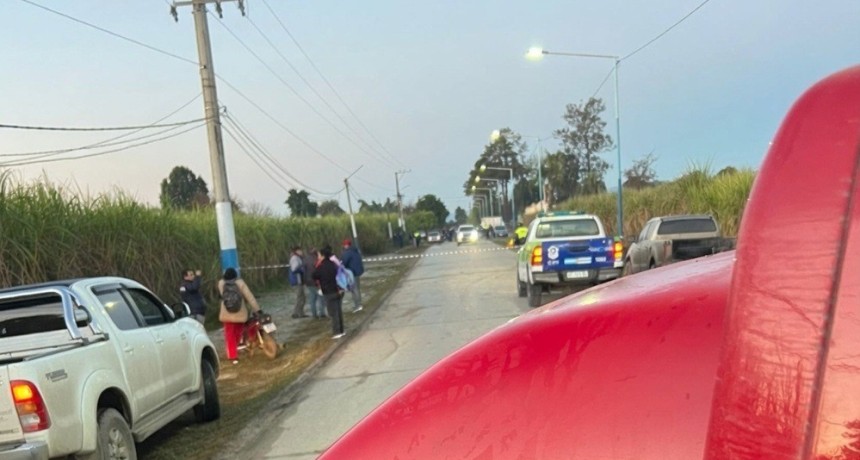 Una mujer muri&oacute; atropellada por una camioneta en Chicligasta