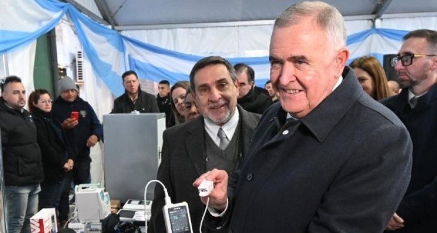 Jaldo entreg&oacute; equipamiento sanitario por m&aacute;s de $2.800 millones