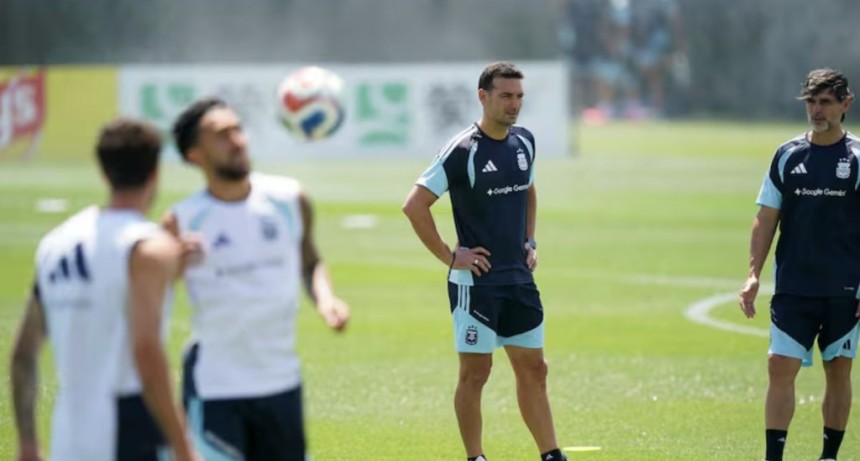 Scaloni mueve el equipo en Kansas City: trabajos diferenciados y tres pr&aacute;cticas antes de chocar con Suiza