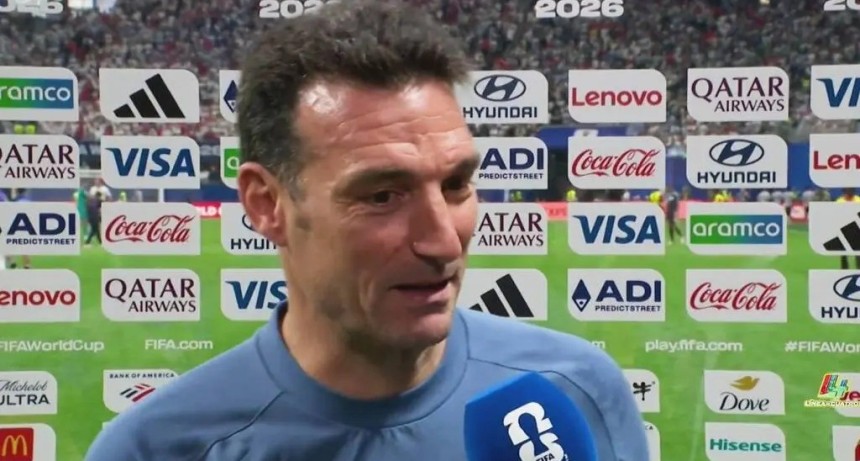 Scaloni, emocionado tras la clasificaci&oacute;n: 