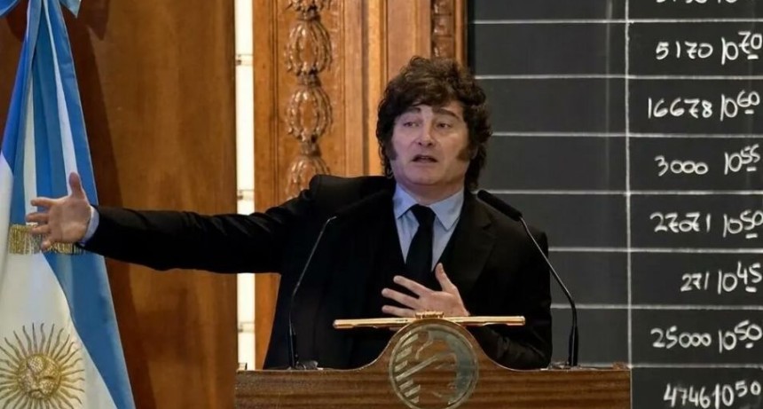 Milei en la Bolsa de Comercio: &ldquo;Voy a ser reelecto y se vienen 100 a&ntilde;os de liberalismo&rdquo;