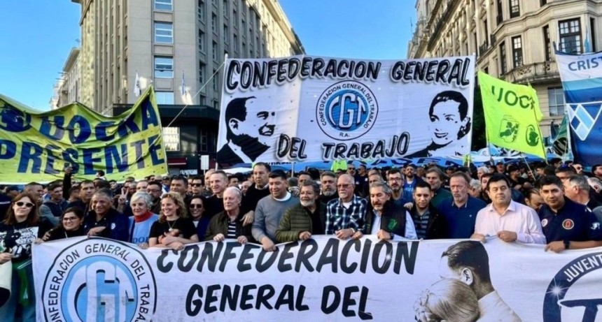 La CGT pone en marcha una agenda de protestas contra Milei y prepara el camino hacia un paro general