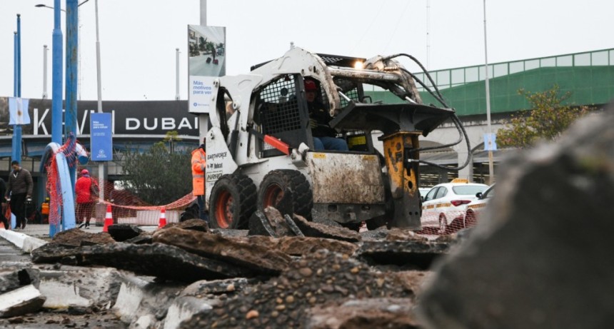 Comenzó una nueva etapa de la renovación de la Terminal de Tucumán con trabajos en el estacionamiento