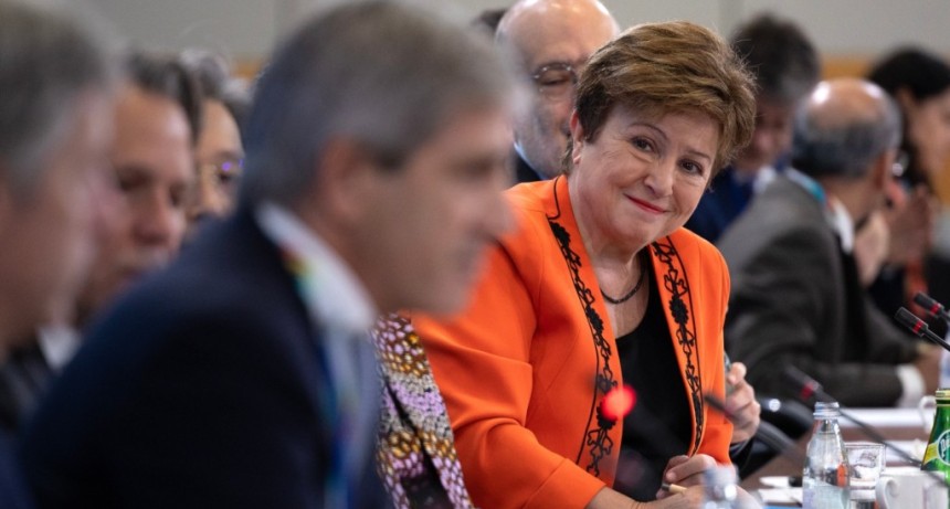 Georgieva elogi&oacute; la recuperaci&oacute;n de reservas y destac&oacute; los avances econ&oacute;micos de la Argentina