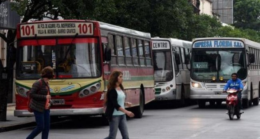No habrá paro de colectivos el lunes