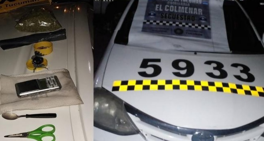 El Colmenar: Aprehenden a tres hombres con drogas en su poder