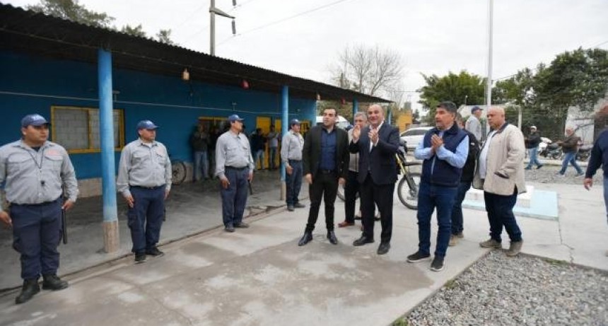 El Gobernador supervisó obras en El Bracho y El Cevilar