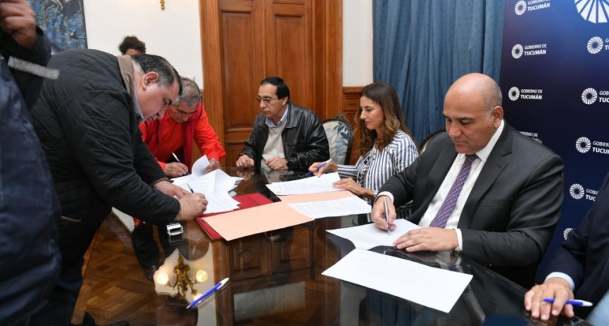 El Gobierno y los gremios estatales lograron un importante acuerdo