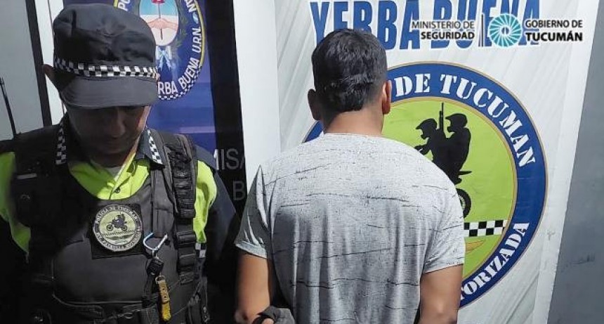 En un rápido operativo cerrojo, la policía detuvo a un ladrón y recuperó lo robado