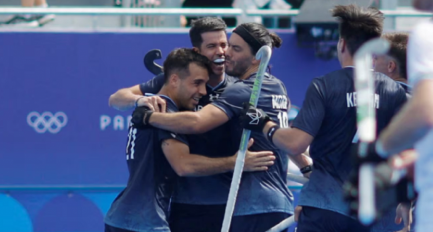 Los Leones le ganaron a Irlanda y se metieron en los cuartos de final de hockey