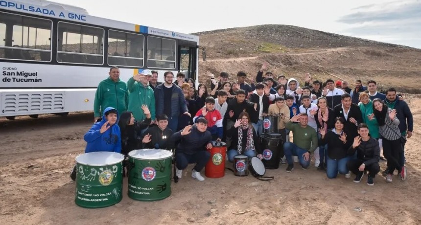 Alumnos secundarios de la capital participan de viajes educativos ambientales