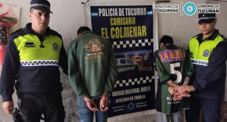 Vendían objetos robados y los atraparon