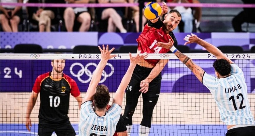 Vóleibol: Argentina cayó con Alemania y quedó eliminada de París 2024