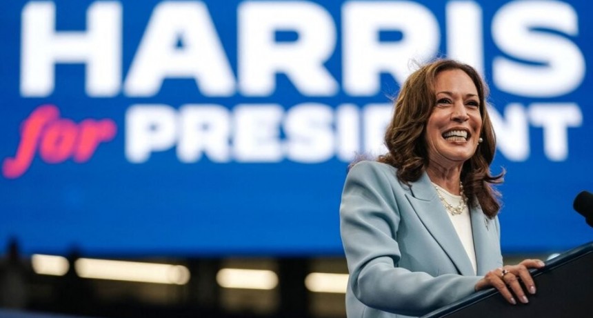 El partido Demócrata confirmó a Kamala Harris como candidata presidencial
