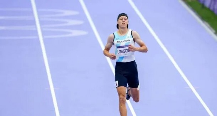 Elián Larregina competirá hoy en la semifinal de 400 metros