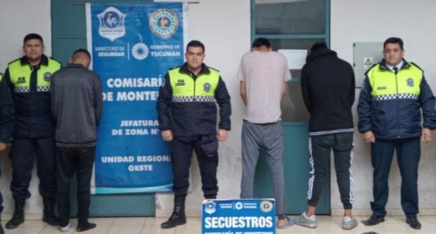 Detienen a “Pitu” y sus cómplices por el asalto a un menor a punta de pistola
